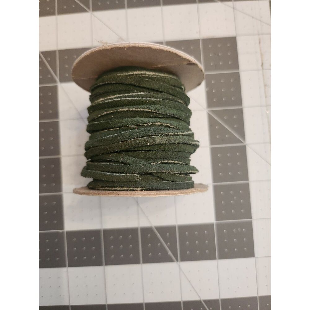 Green Suede Cord B29